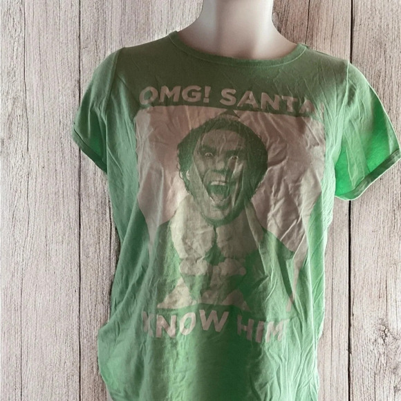 Green Torrid Christmas Elf T-shirt - Size 3X (F19) - Picture 2 of 8